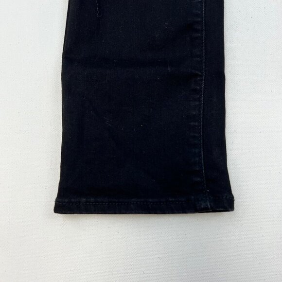 Apt.9 Women’s Straight Leg Jeans Mid Rise Black Size 6 Petite - Picture 5 of 9